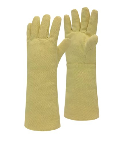 HB- 5-Fingerhandschuh 370, Aramid, gelb